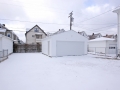 Brand new 2 car garage