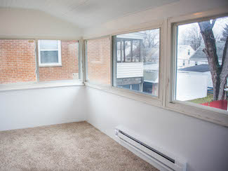 Remodeled sunroom in Parma house